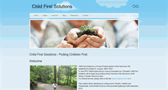 Desktop Screenshot of childfirstsolutions.com